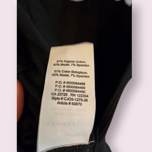 NWOT ARITZIA Community Smithers Black Long Sleeve Bodysuit - Picture 8 of 9